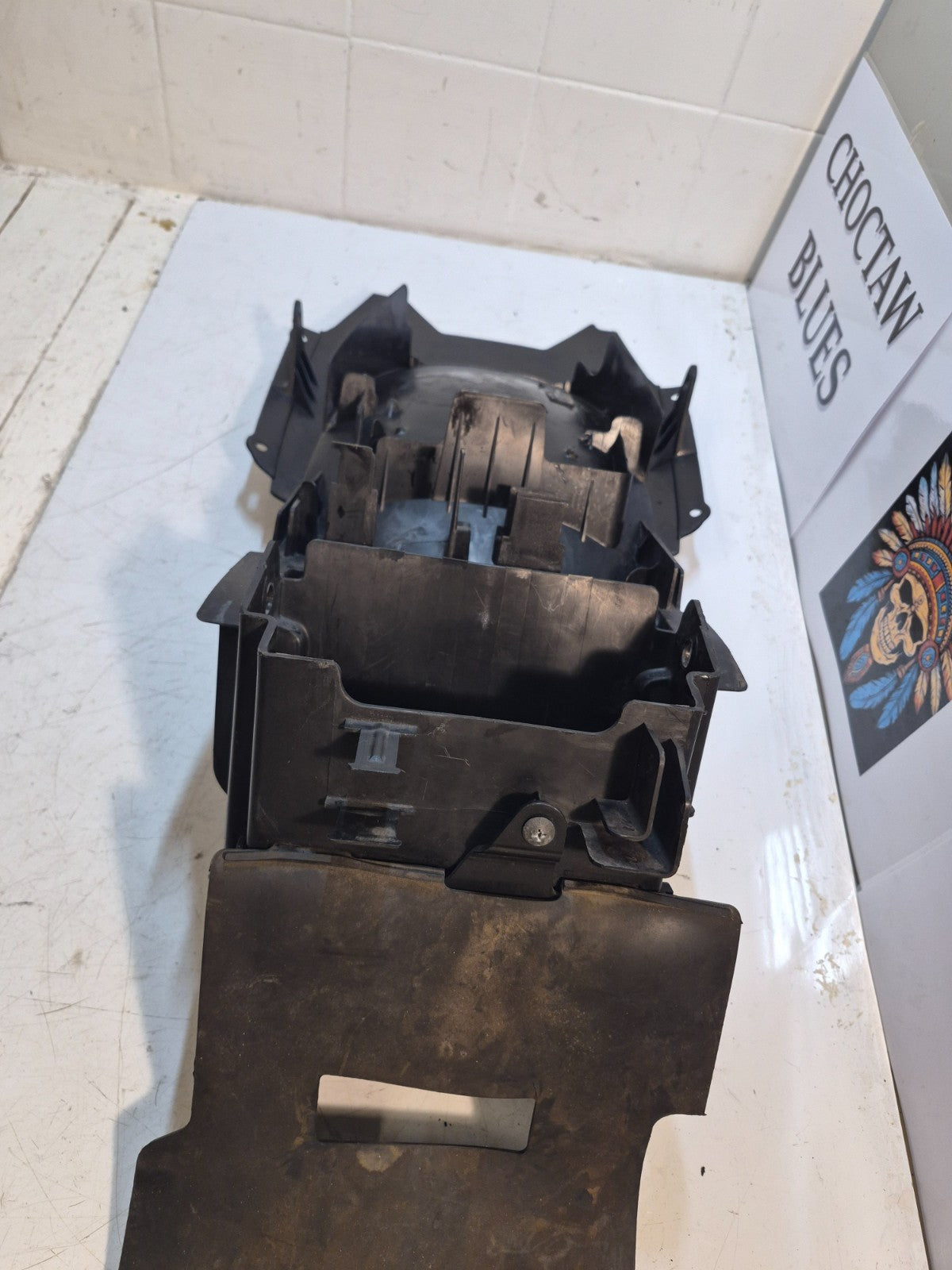 Suzuki SV 650 Gen 2 Undertray, Rear Inner Mudguard