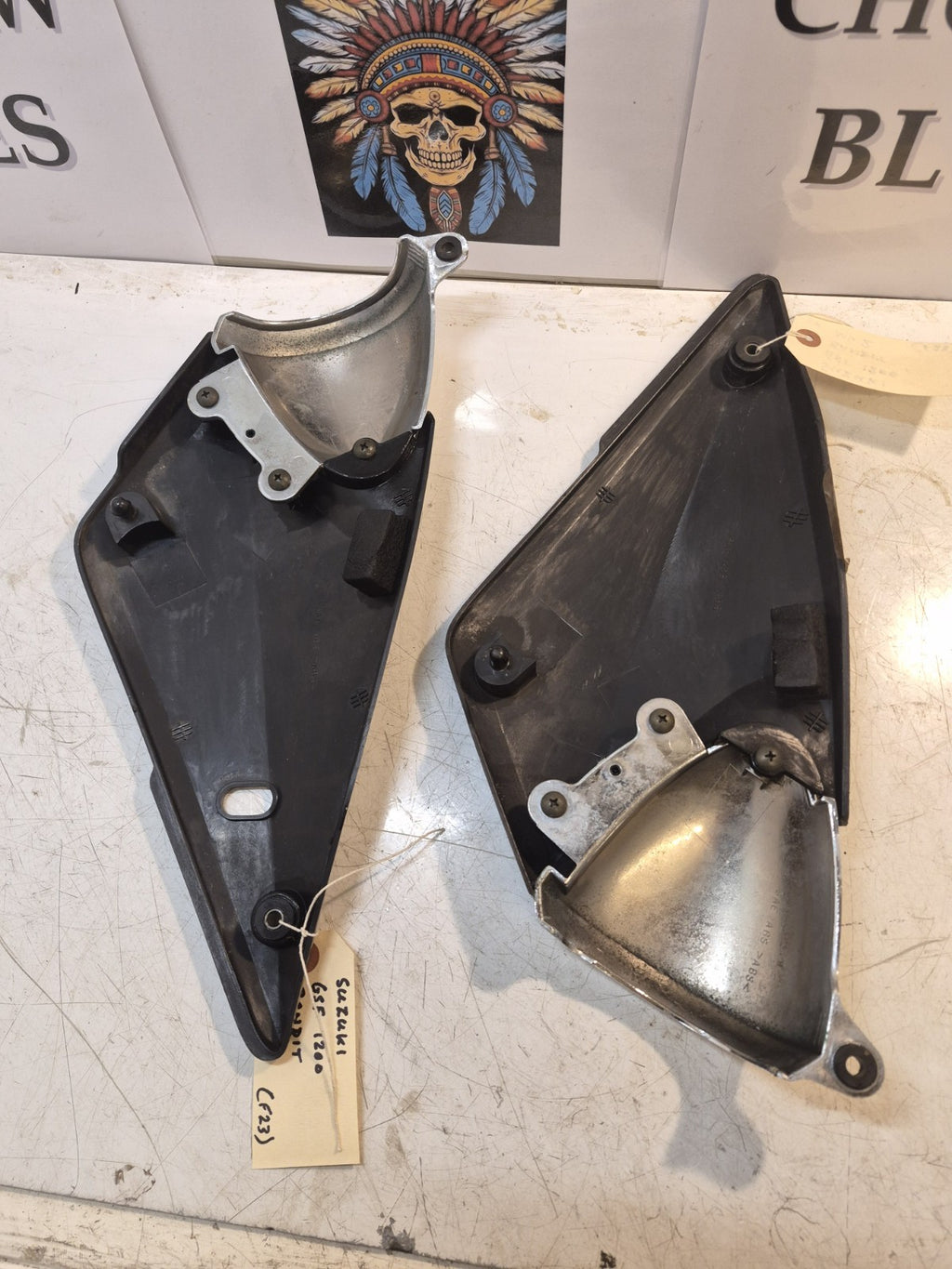Suzuki GSF 1200 Bandit Mk2 Fairing, Side Panels, Pair