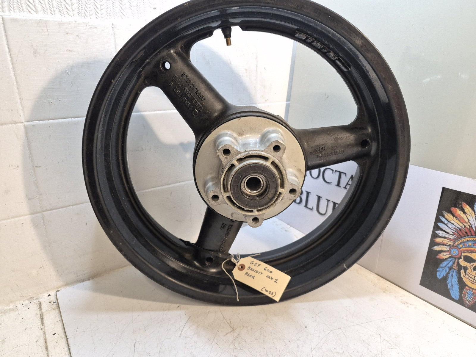 Suzuki GSF 600 Bandit Mk2 Rear Wheel