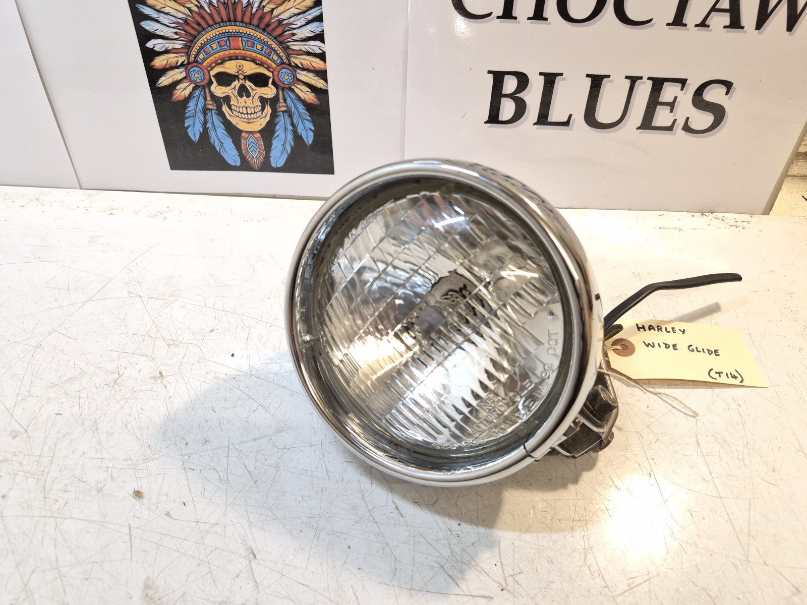 Harley Davidson Wide Glide Headlight