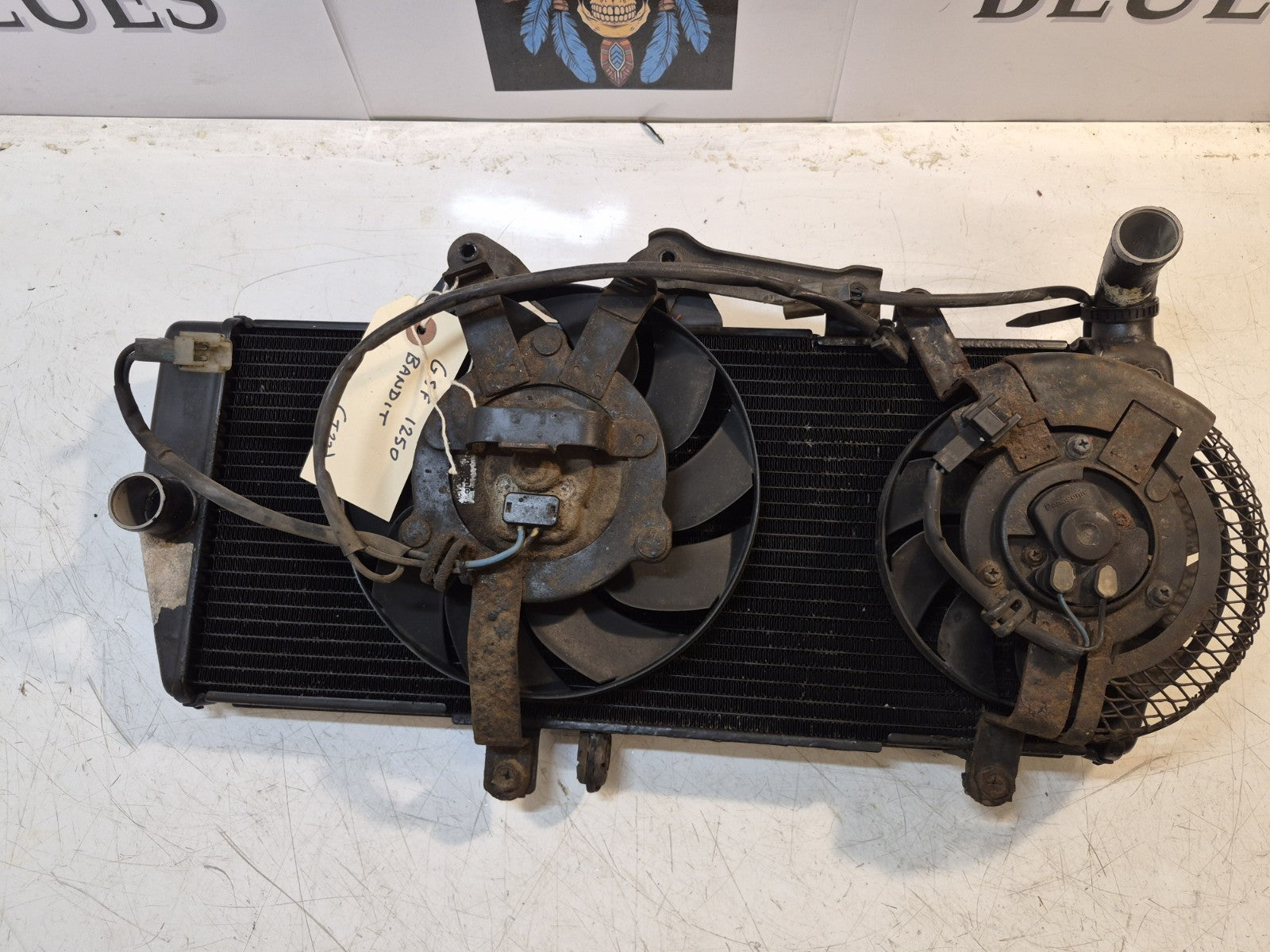 Suzuki GSF 1250 Bandit Radiator And Fans