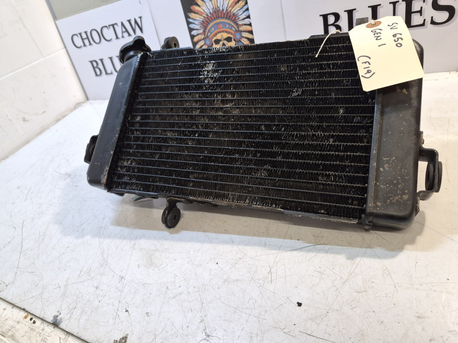 Suzuki SV 650 Gen 1 Radiator And Fan