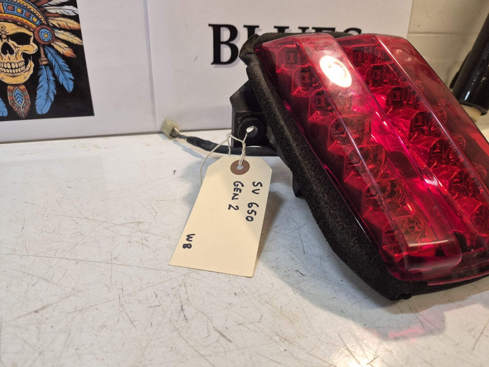 Suzuki SV 650 Gen 2 Tail Light