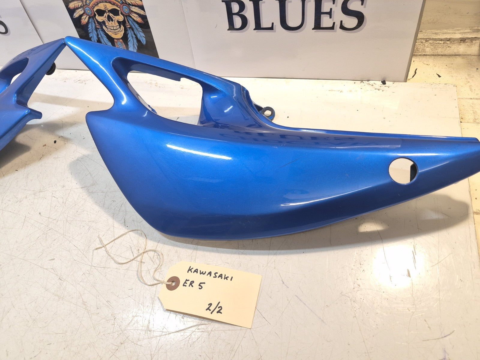 Kawasaki ER 5 Fairing, Side Panels, Pair