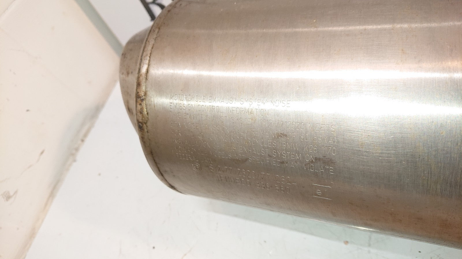 BMW R 1200 RT Exhaust End Can