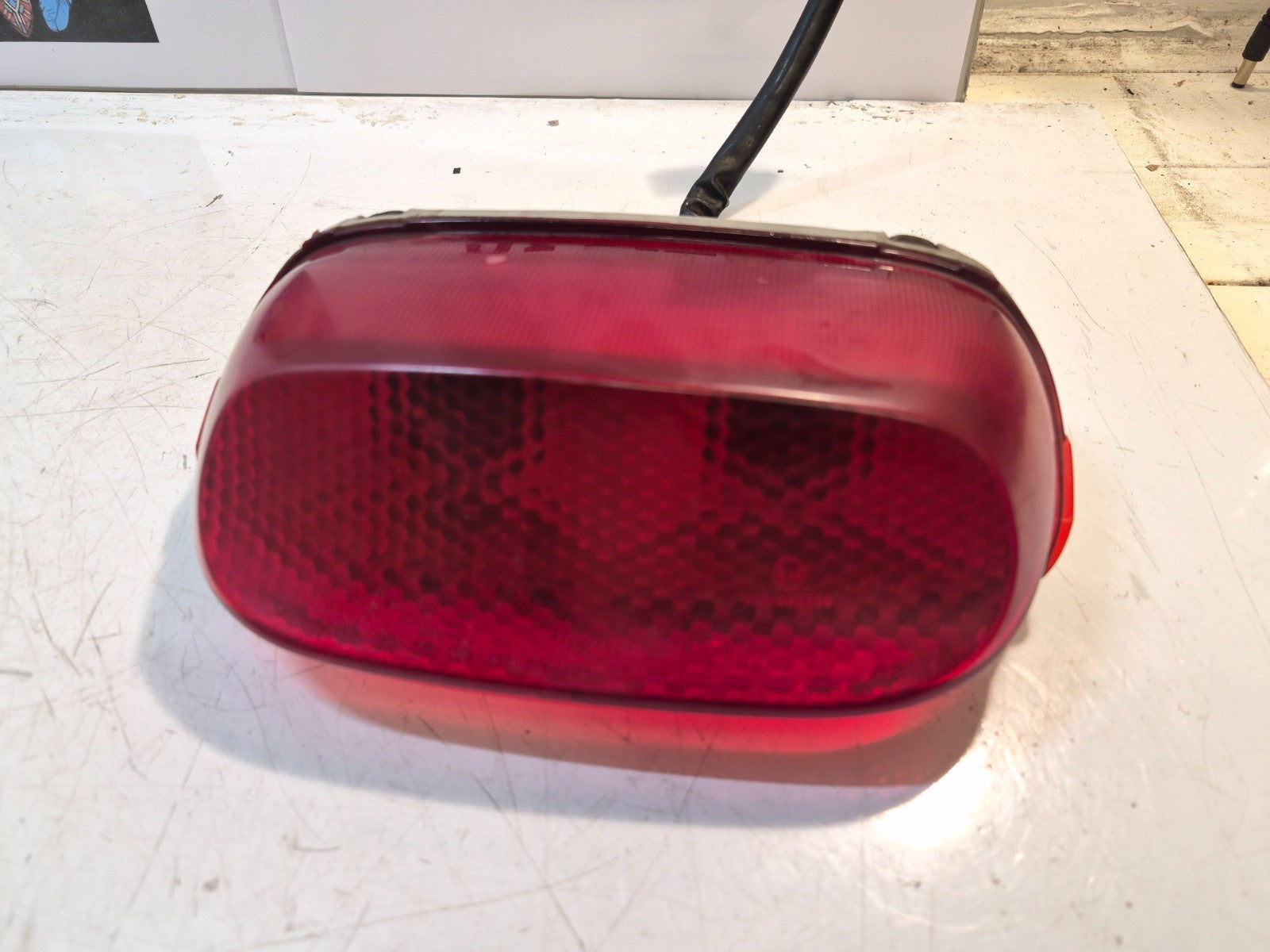 Kawasaki ZZR 1100 D - Rear Back Brake Tail Light & Wiring