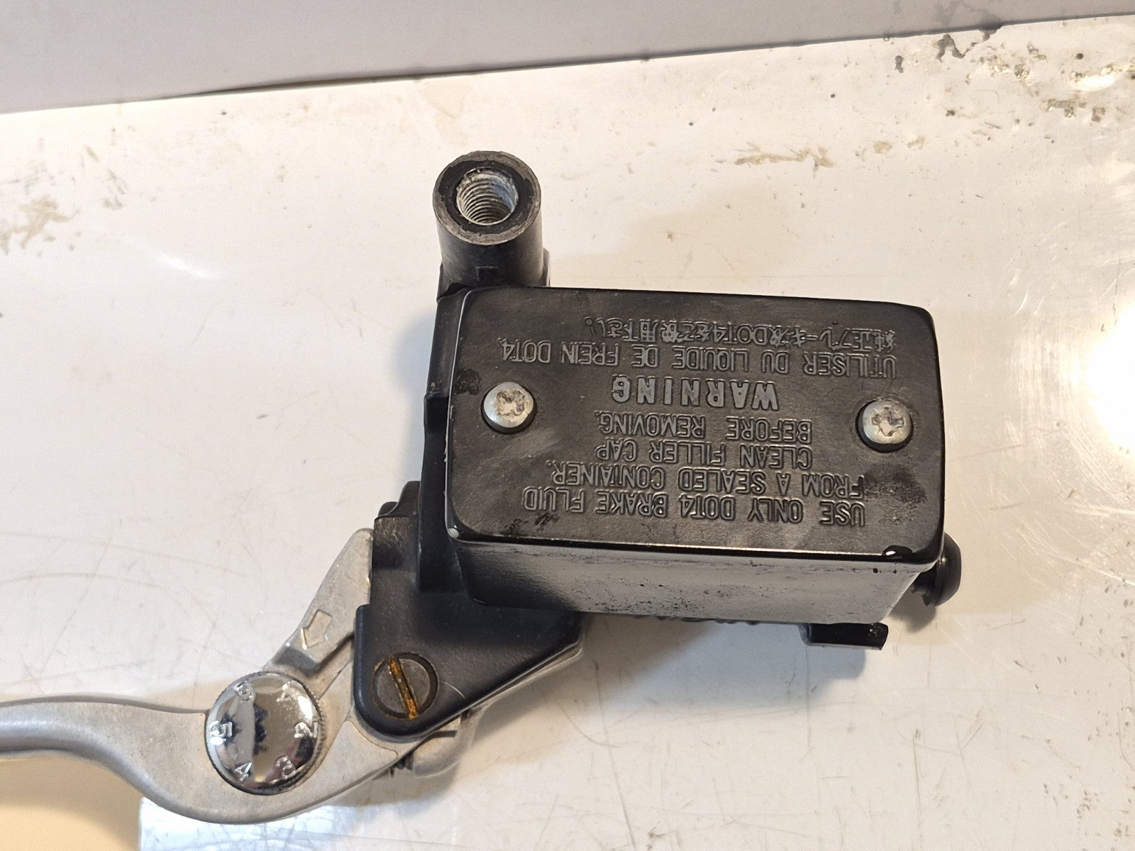 Suzuki SV 650 Gen 2 Front Brake Master Cylinder And Lever