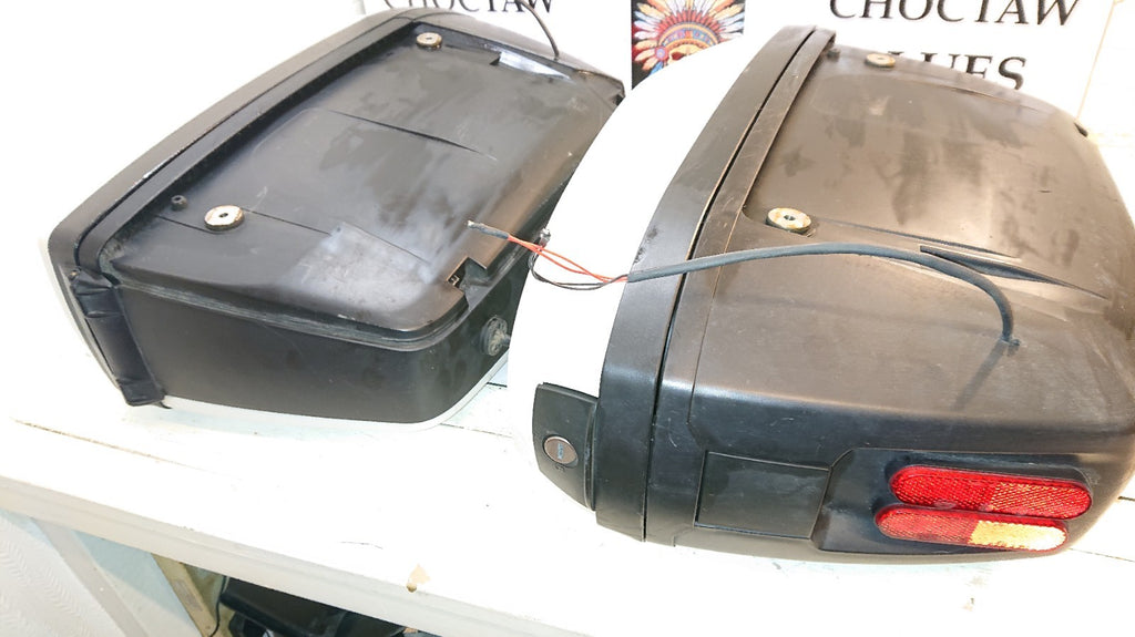 BMW R 1200 RT Panniers, OEM, With Key