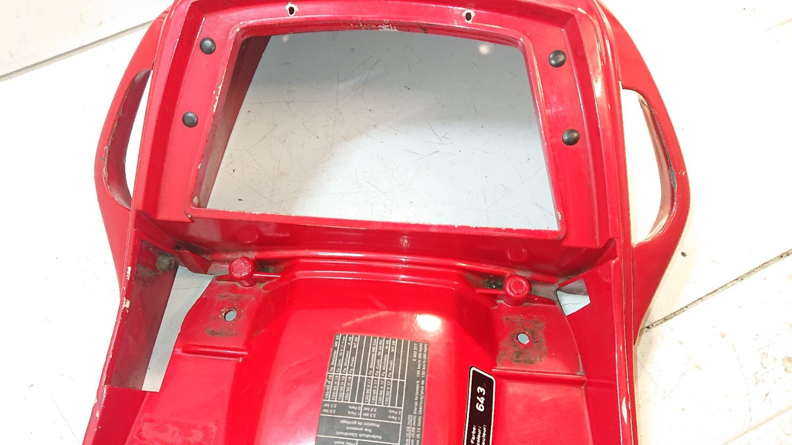 BMW K75 Rear Cowl