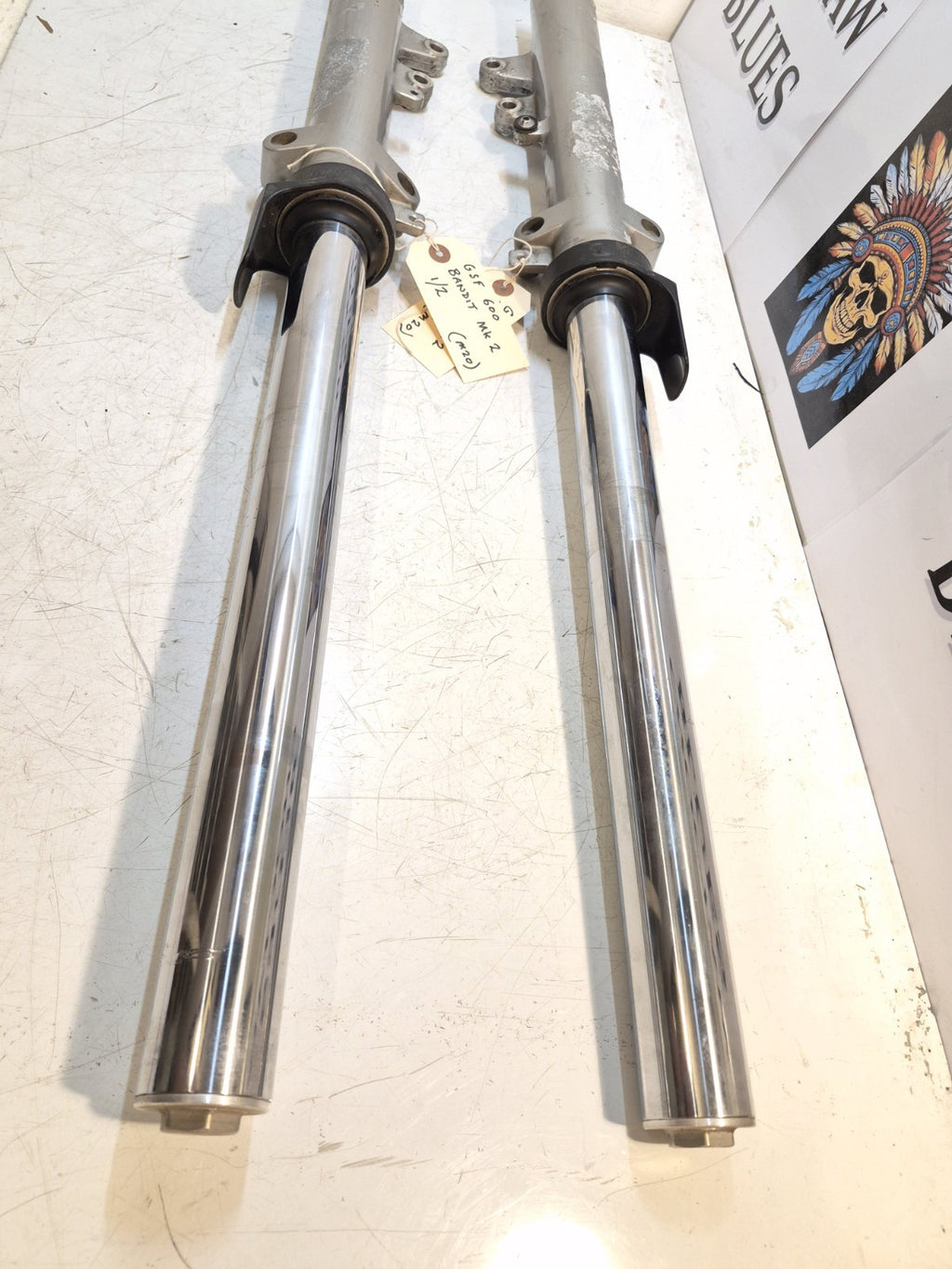 Suzuki GSF 600 Bandit Mk2 Forks