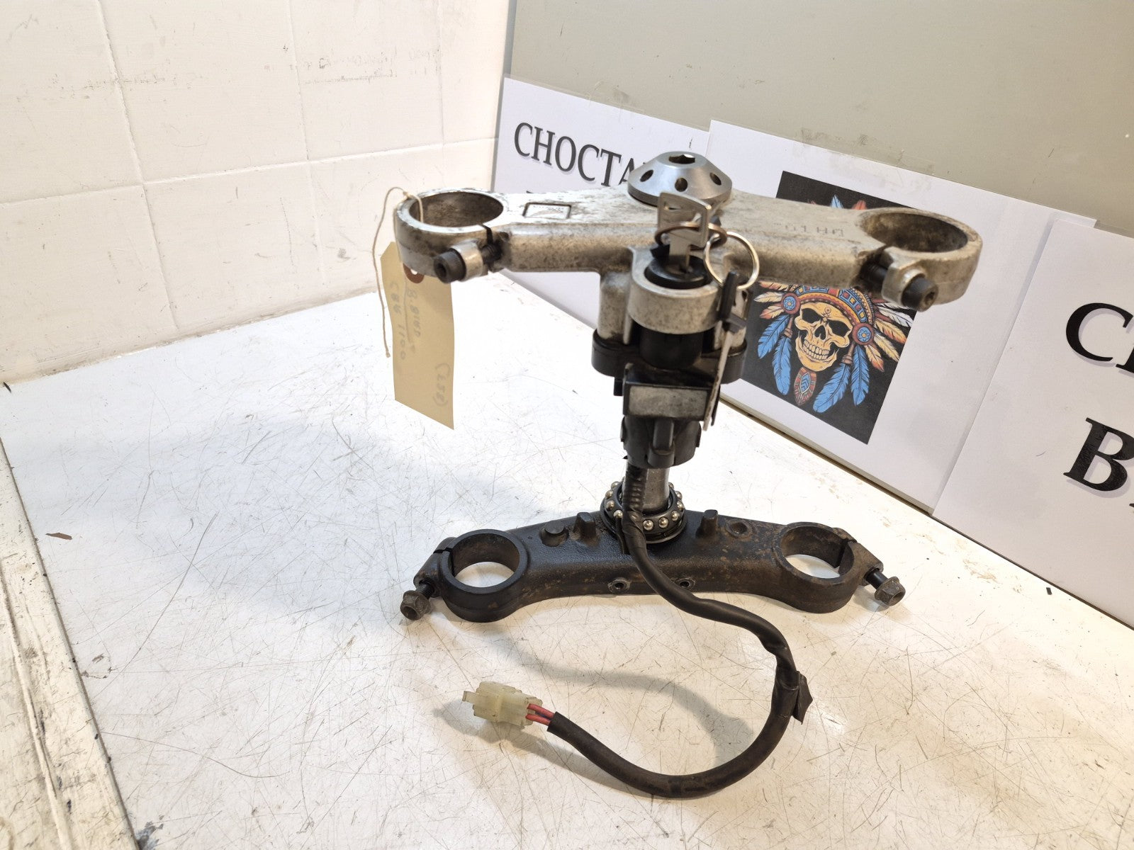 Honda CBR 1100 Blackbird Yoke, Tripple Tree Complete