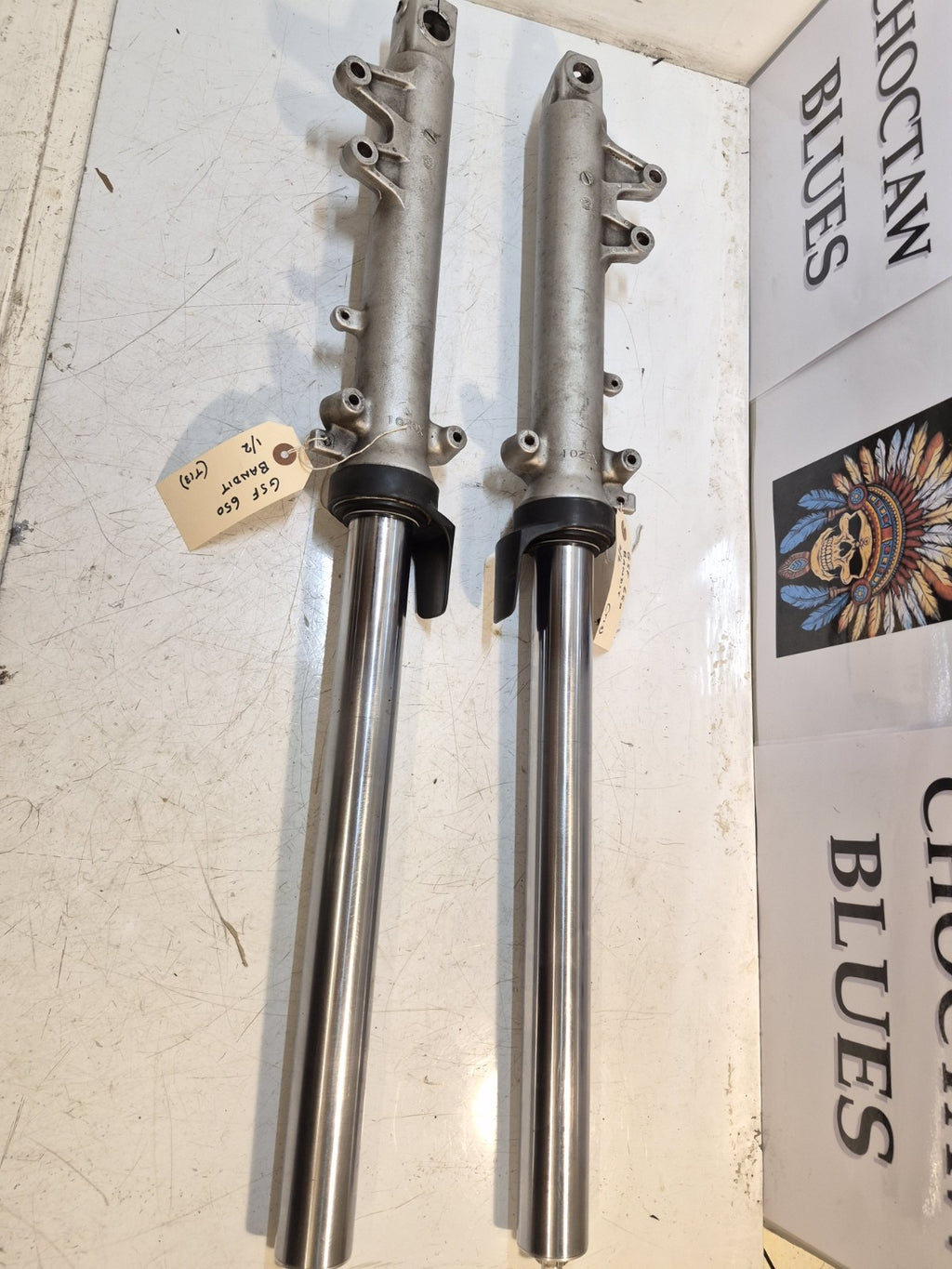 Suzuki GSF 650 Bandit Forks