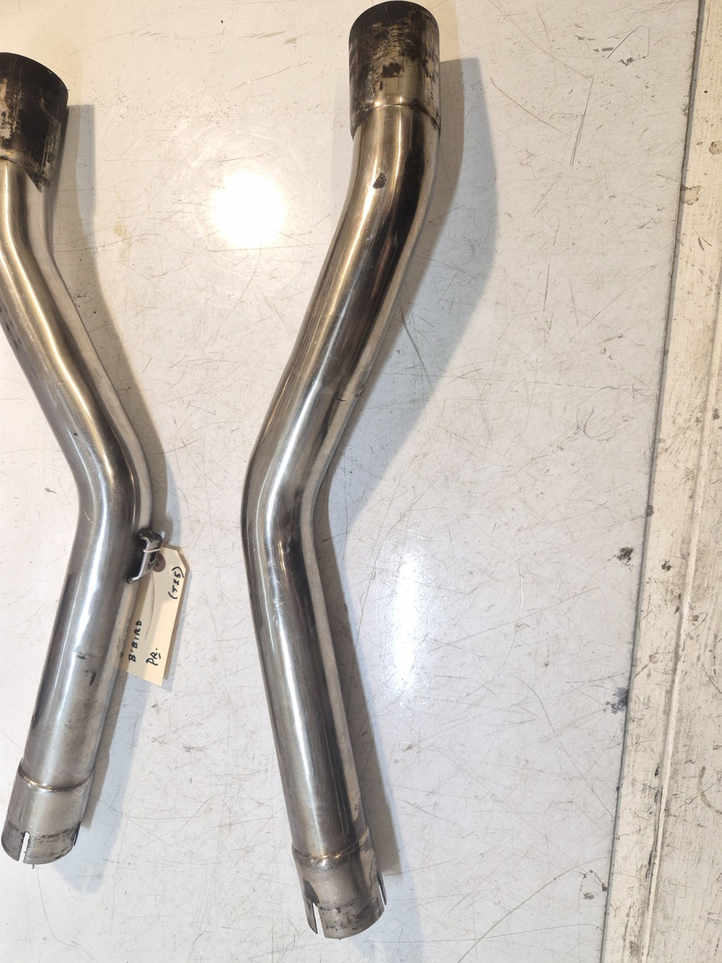 Honda CBR 1100 Blackbird Exhaust Link Pipes, Pair