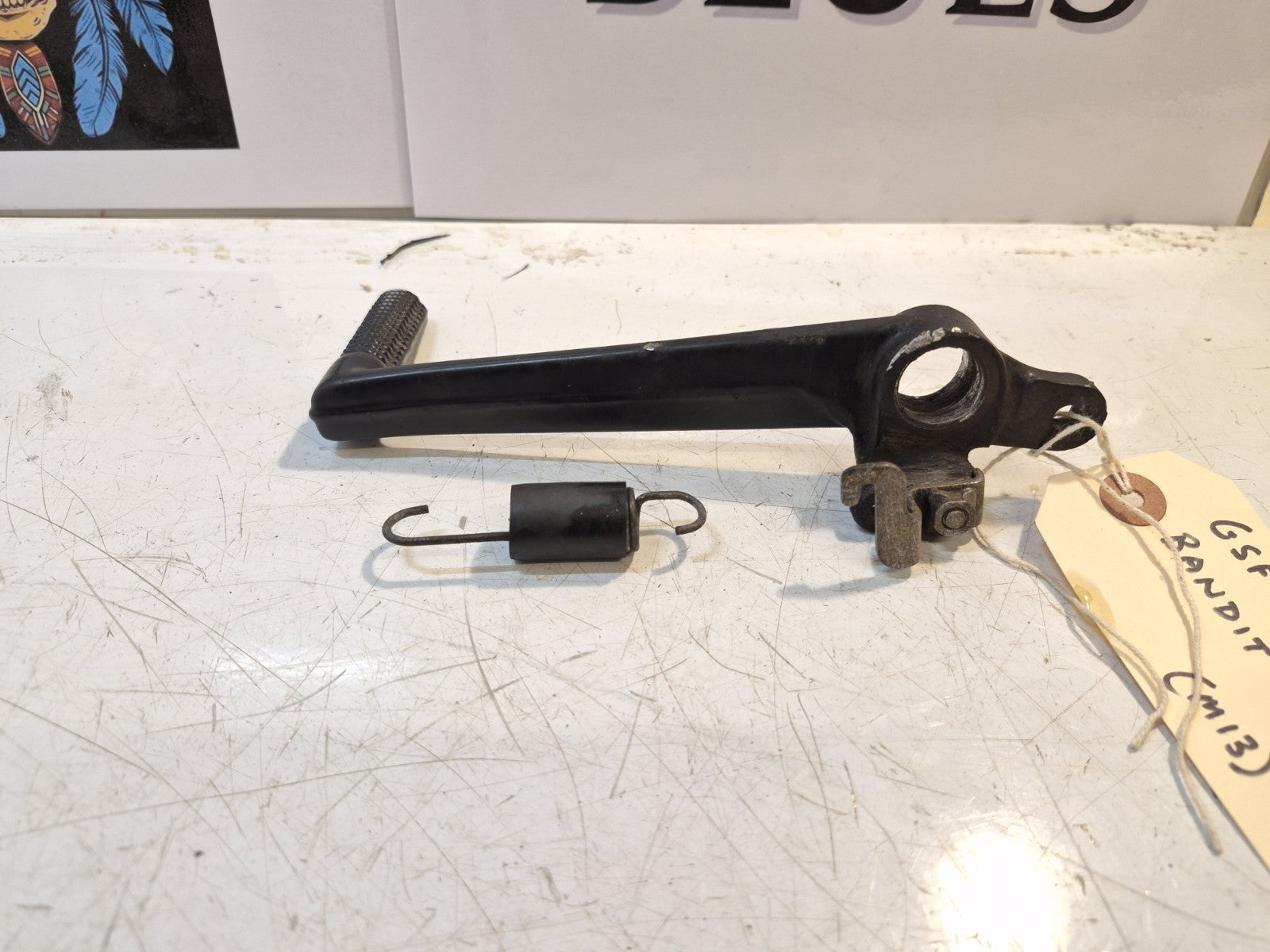Suzuki GSF 600 Bandit Rear Brake Lever And Spring