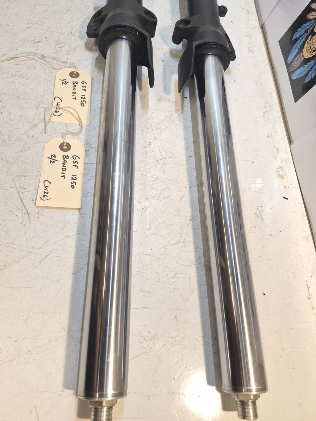 Suzuki GSF 1250 Bandit Forks