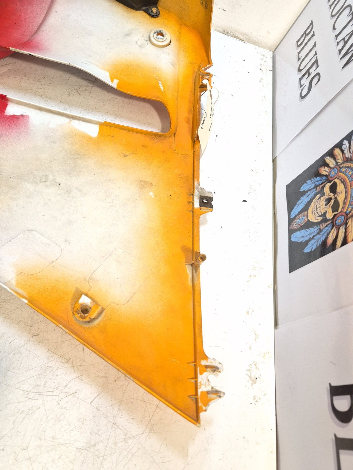Honda CBR 1100 Blackbird Fairing, Repsol Rep. Panels