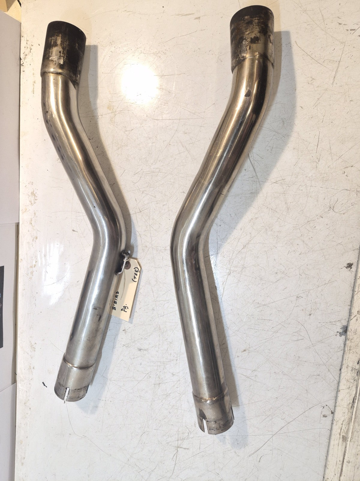Honda CBR 1100 Blackbird Exhaust Link Pipes, Pair