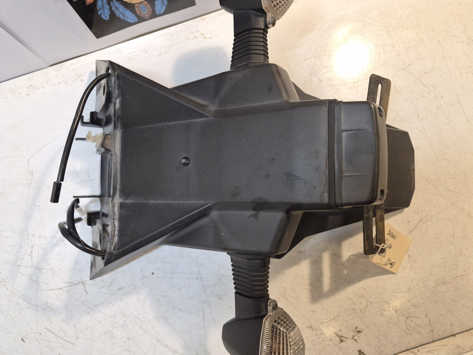 Suzuki SV 650s Gen 2 Rear Fender, Plate Mount