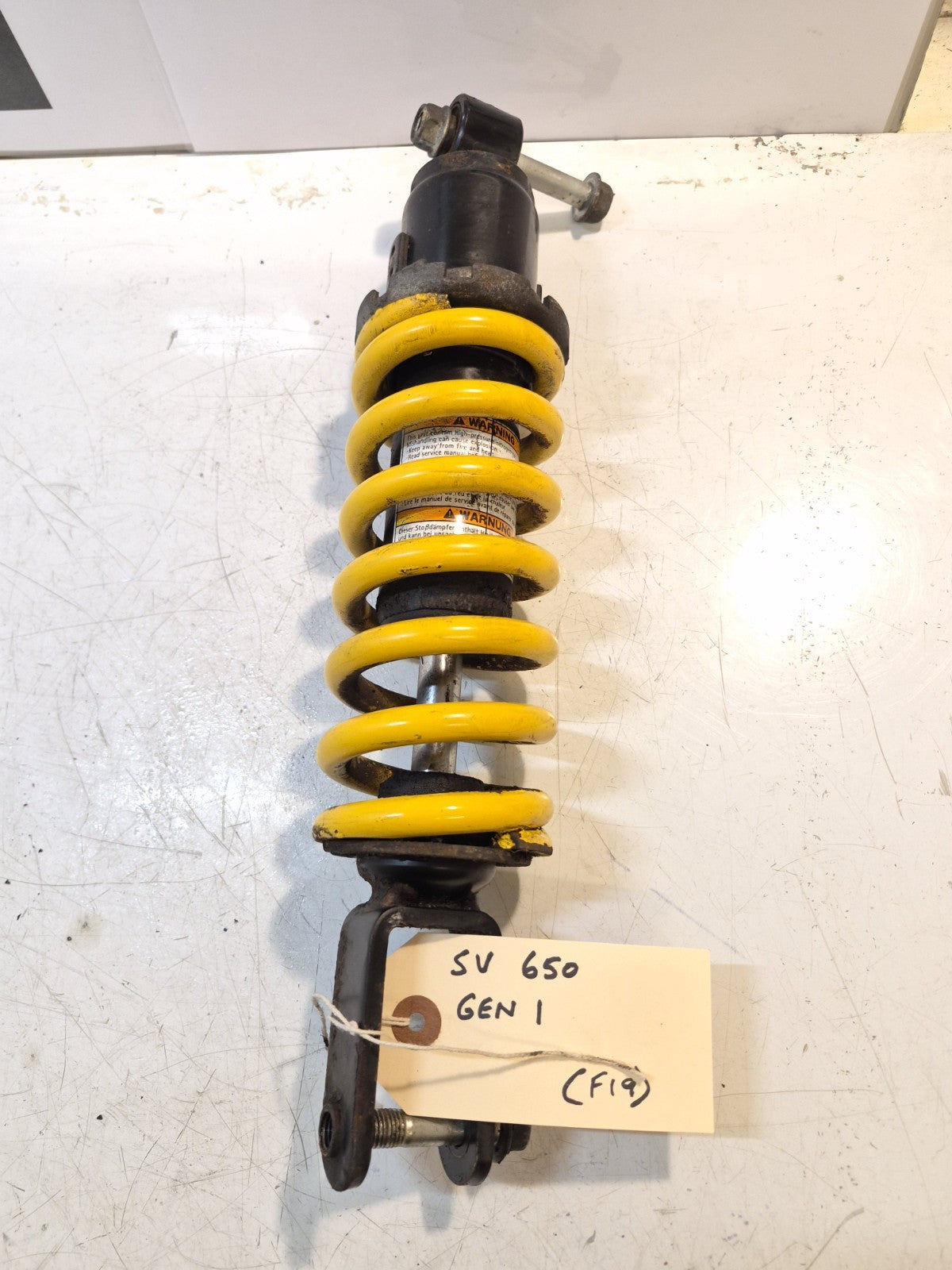 Suzuki SV 650 Gen 1 Mono Shock