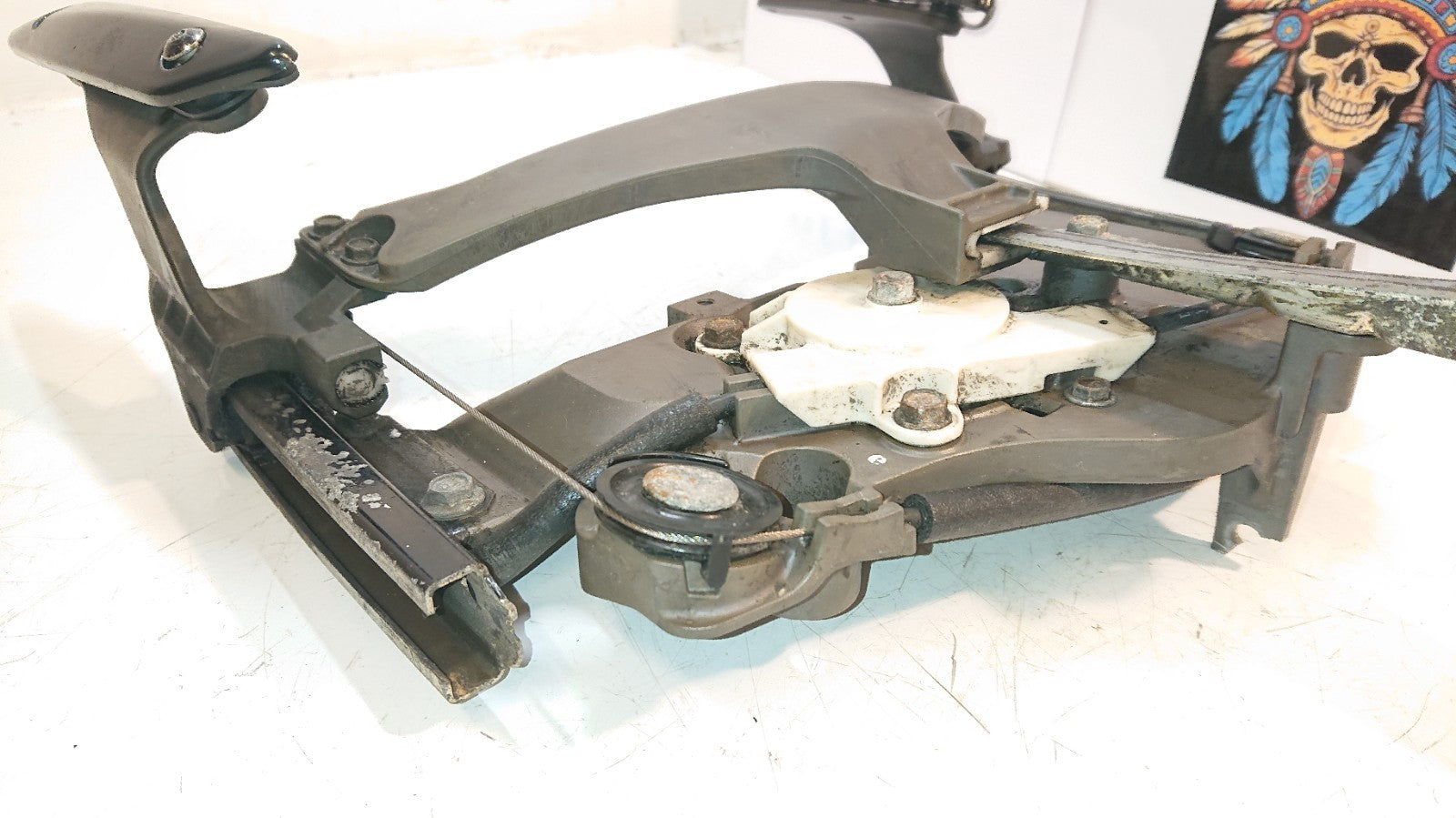 Kawasaki GTR 1400 Screen Motor Assembly, Complete