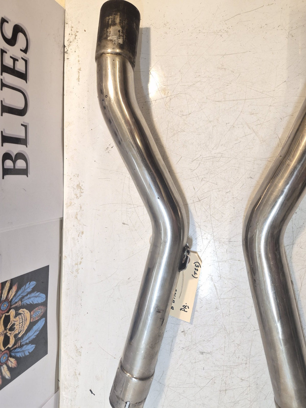 Honda CBR 1100 Blackbird Exhaust Link Pipes, Pair