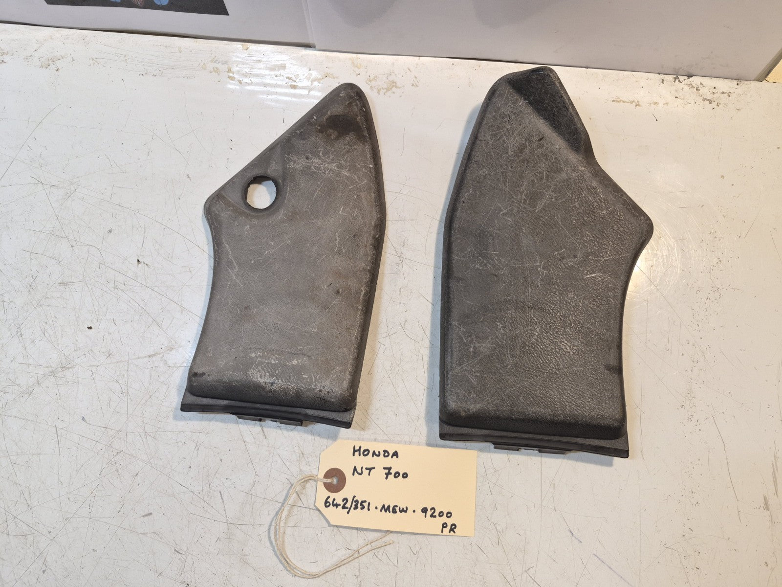 Honda NT 700 Deauville Fairing, Top Lids, Pair