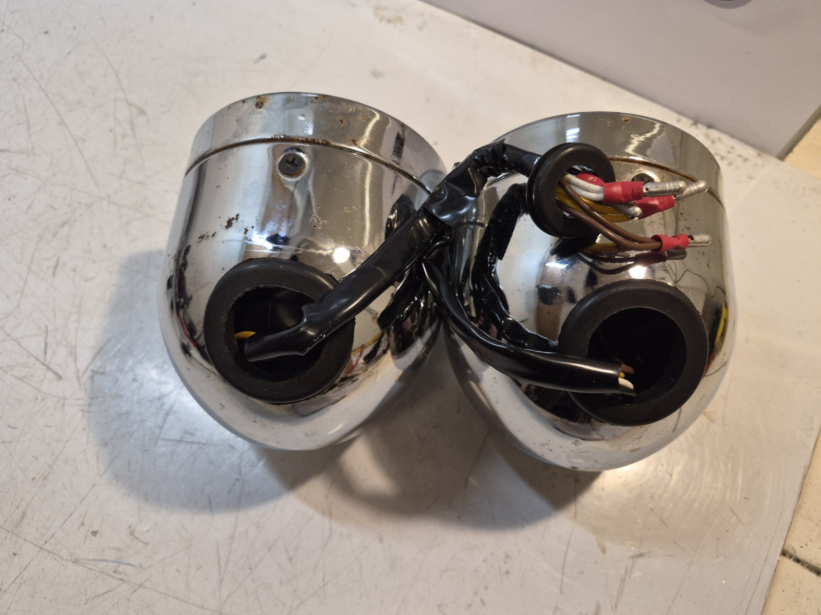 Honda CB 600F Headlight, Aftermarket Twin
