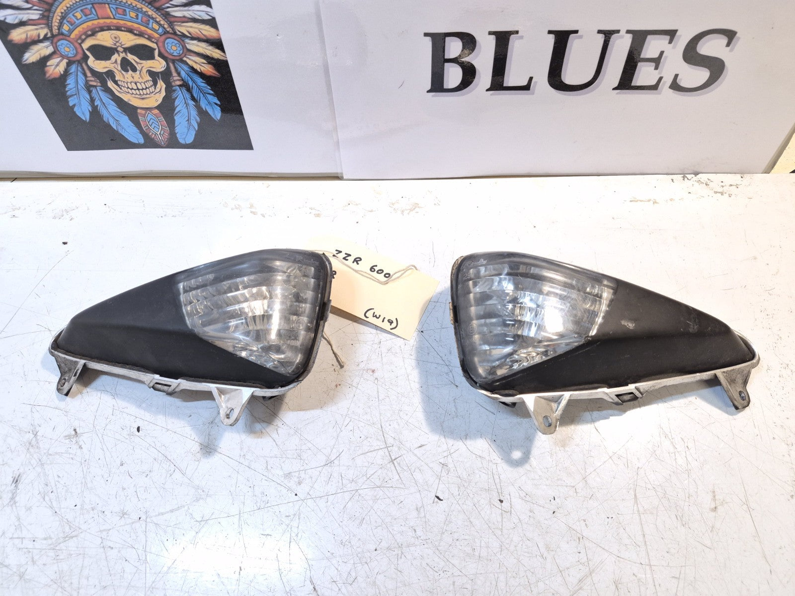Kawasaki ZZR 600 Indicators Lens, Pair