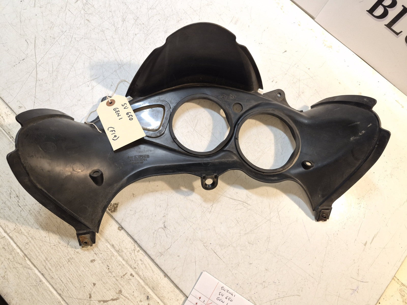 Suzuki SV 650 Gen 1 Fairing, Clocks Surround