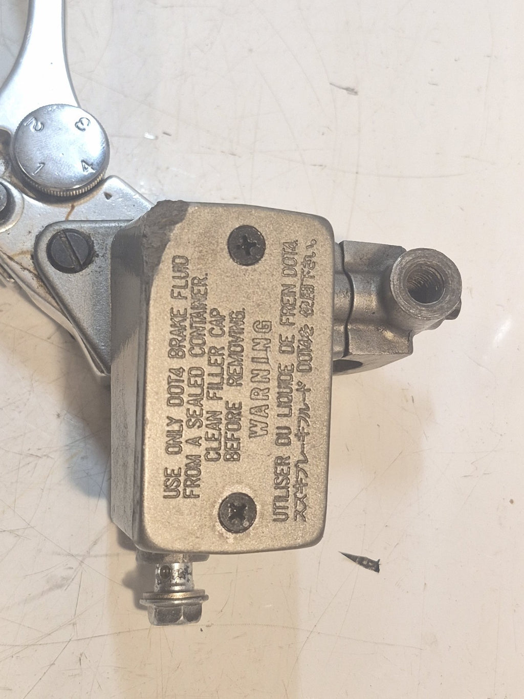 Suzuki VX 800 Front Brake Master Cylinder And Lever