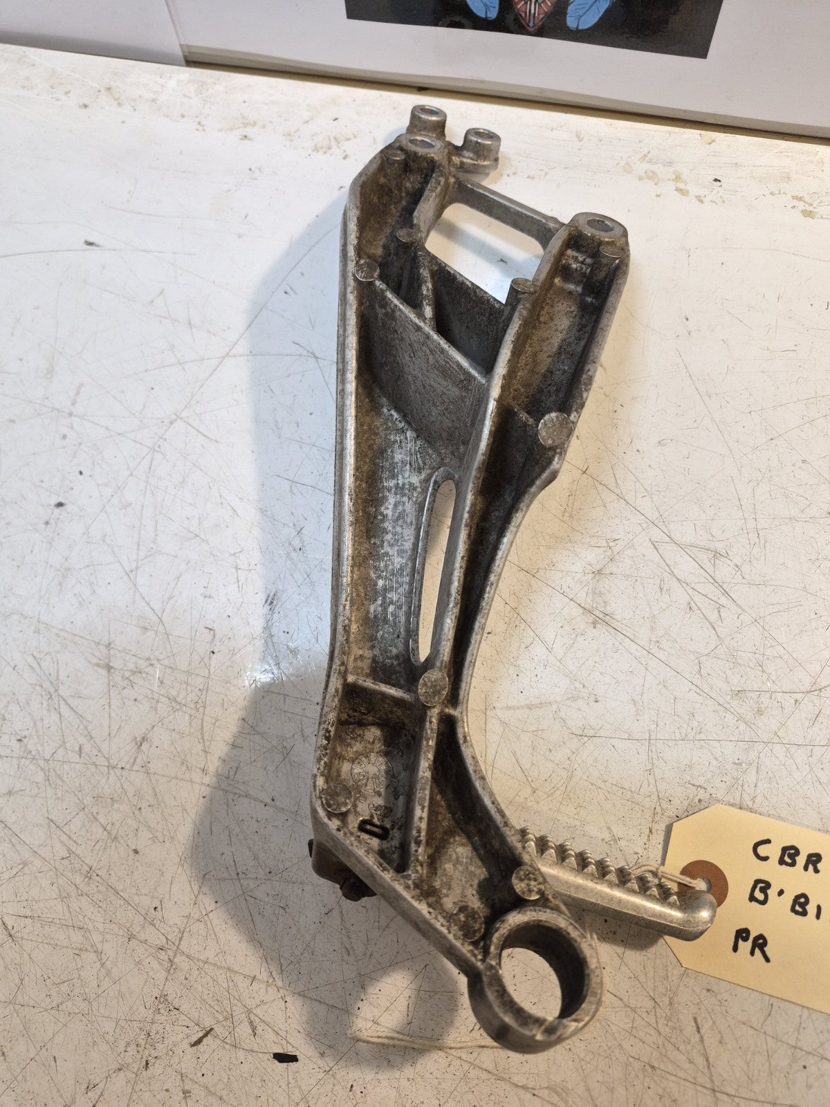 Honda CBR 1100 Blackbird Pillion Pegs And Hangers, Pair
