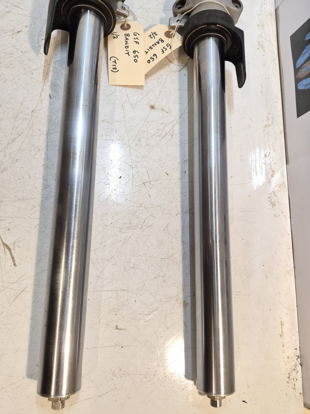 Suzuki GSF 650 Bandit Forks