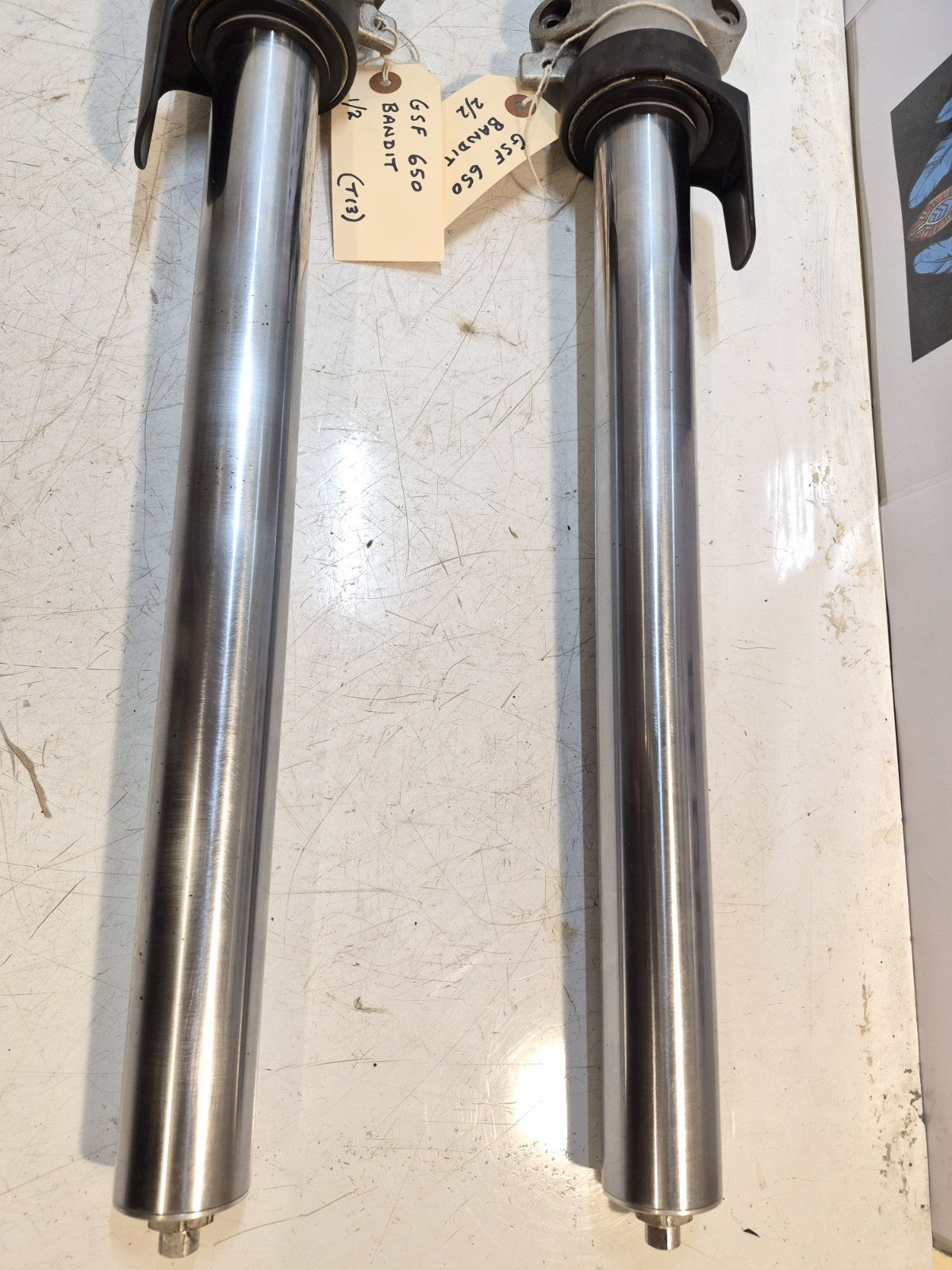 Suzuki GSF 650 Bandit Forks