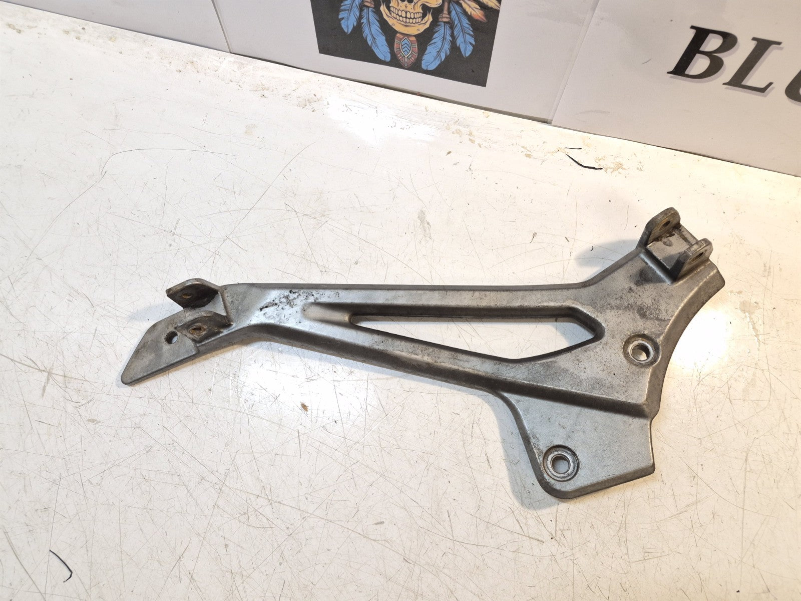 Kawasaki ER 5 Footpeg Hanger, Left-hand