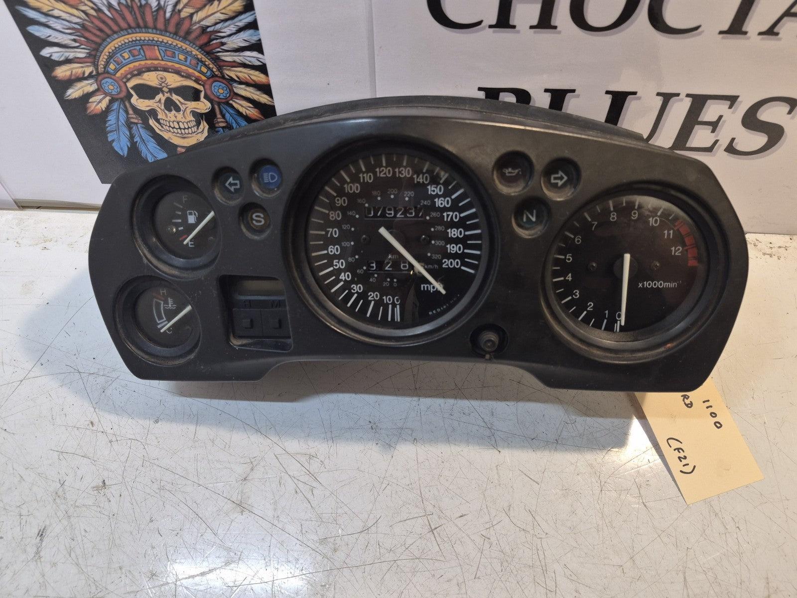 Honda CBR 1100 Blackbird Clocks/Instrument Cluster