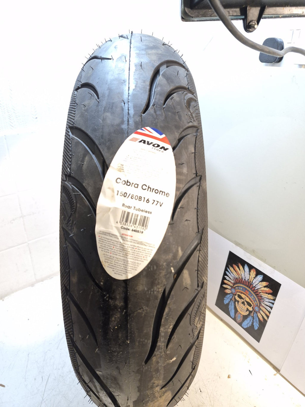 Avon Cobra Chrome 150/80 B16 Motorcycle Tyre
