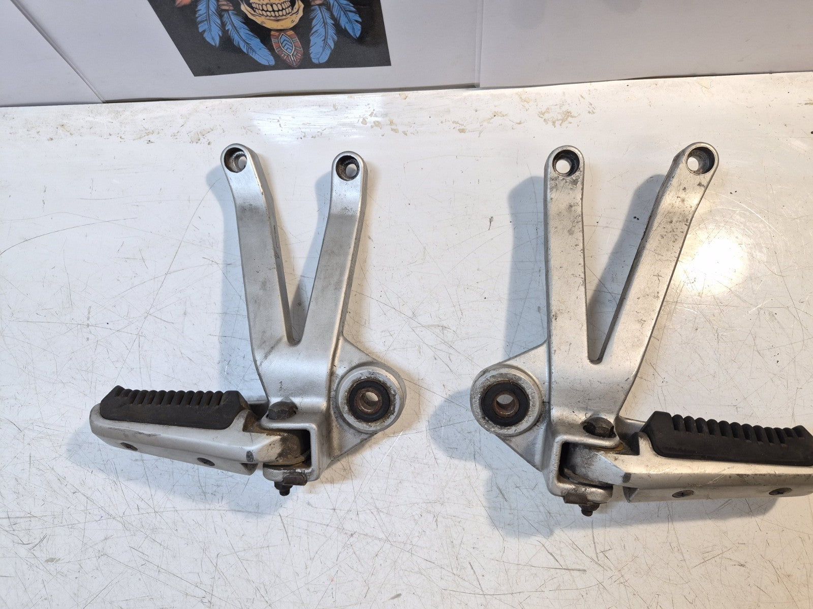 Suzuki VX 800 Pillion Pegs And Hangers