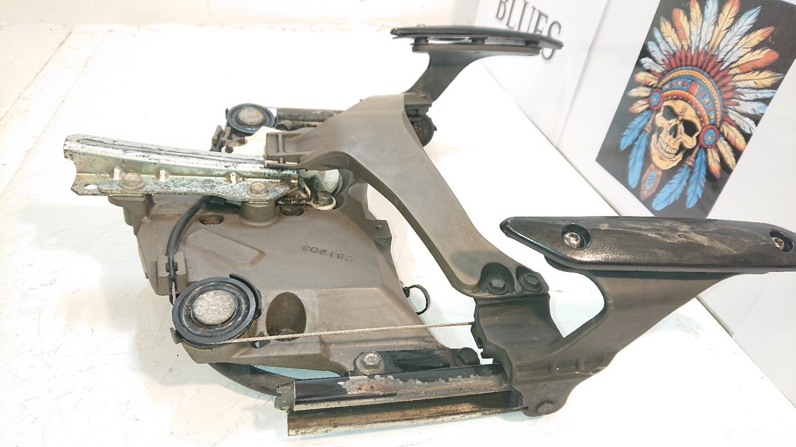 Kawasaki GTR 1400 Screen Motor Assembly, Complete